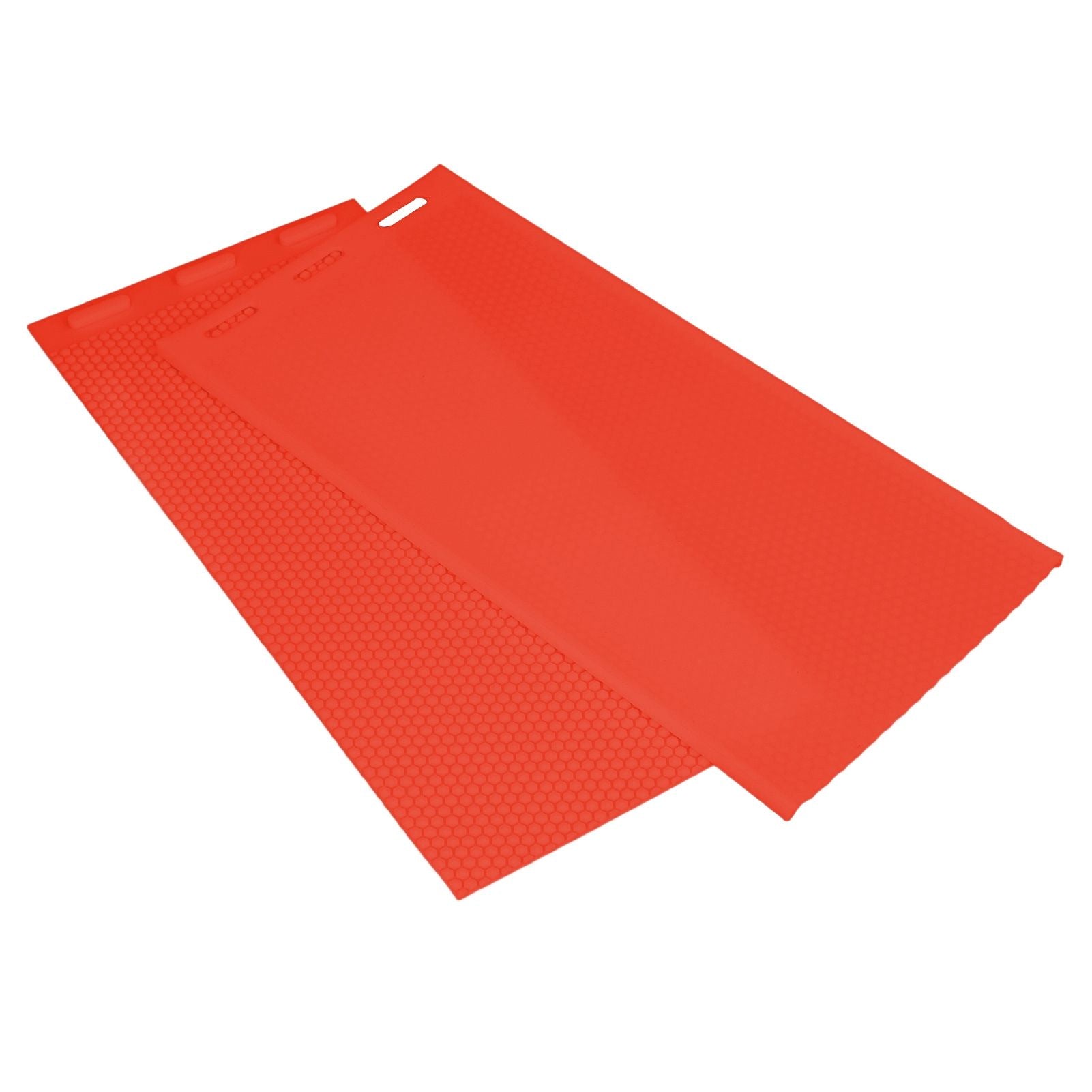 2Pcs 5.4mm Silicone Beeswax Mold Beeswax Foundation Press Mold Beekeeping Supplies 44x28cm Red - view 2