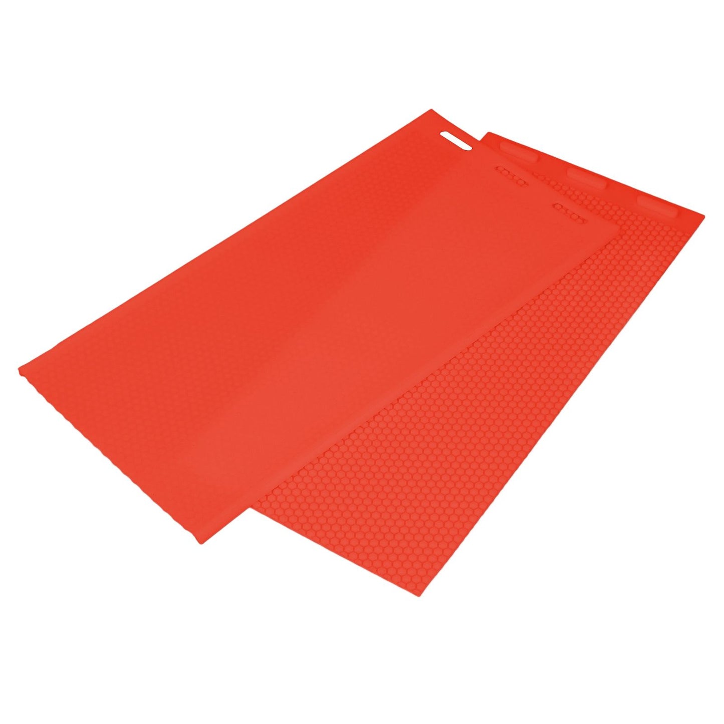 2 PCS 5.4mm Beeswax Foundation Sheets Press Embosser Machine Manual Silicone Beeswax Mold DIY Beekeeping Tool 41.3x20.5CM Red - view 3