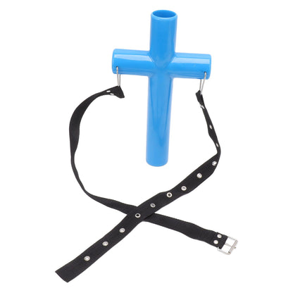 Livestock Mouth Opener Animal Gastric Lavage Feeding Medicine Cross Tool for Cattle Horse Sheep Blue L - view 2