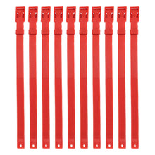 10PCS Goat Collar PU 23 Inch Adjustable Livestock Collar for Farm Animal Cow Horse Sheep Red - view 2