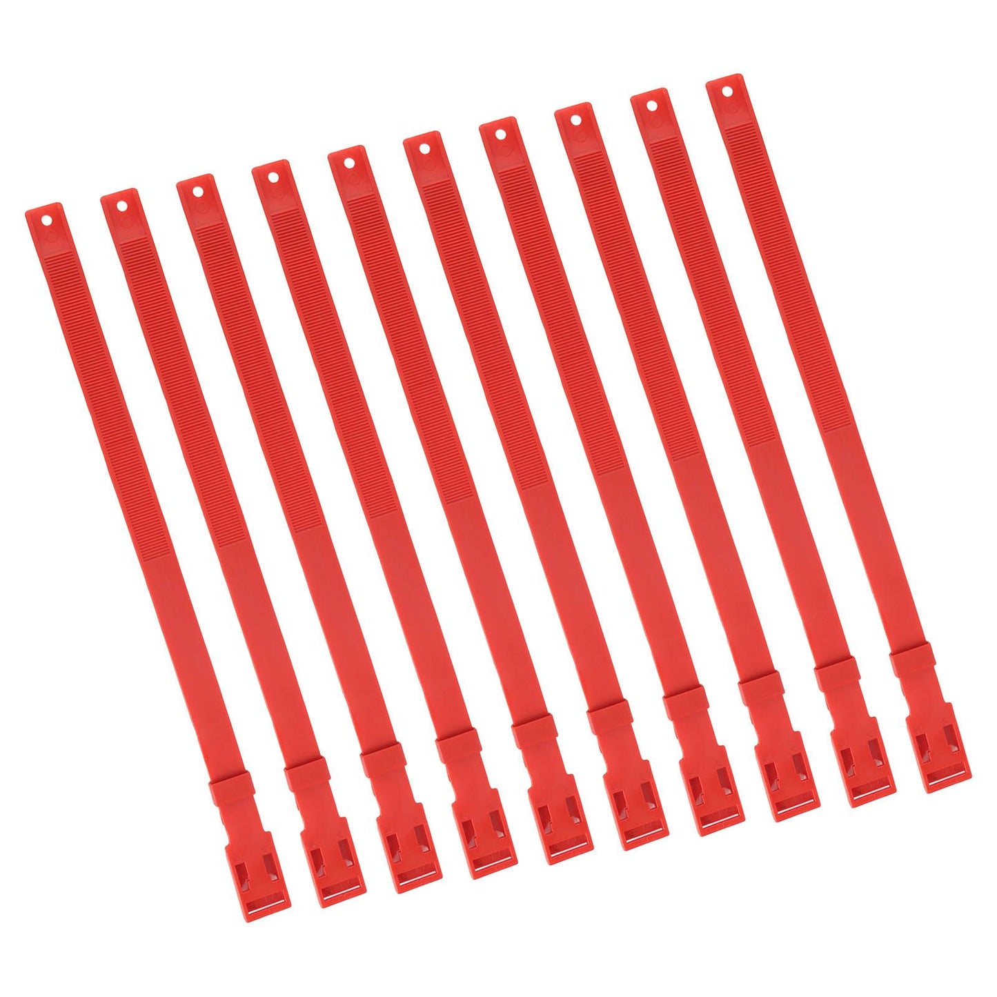10PCS Goat Collar PU 23 Inch Adjustable Livestock Collar for Farm Animal Cow Horse Sheep Red - view 9