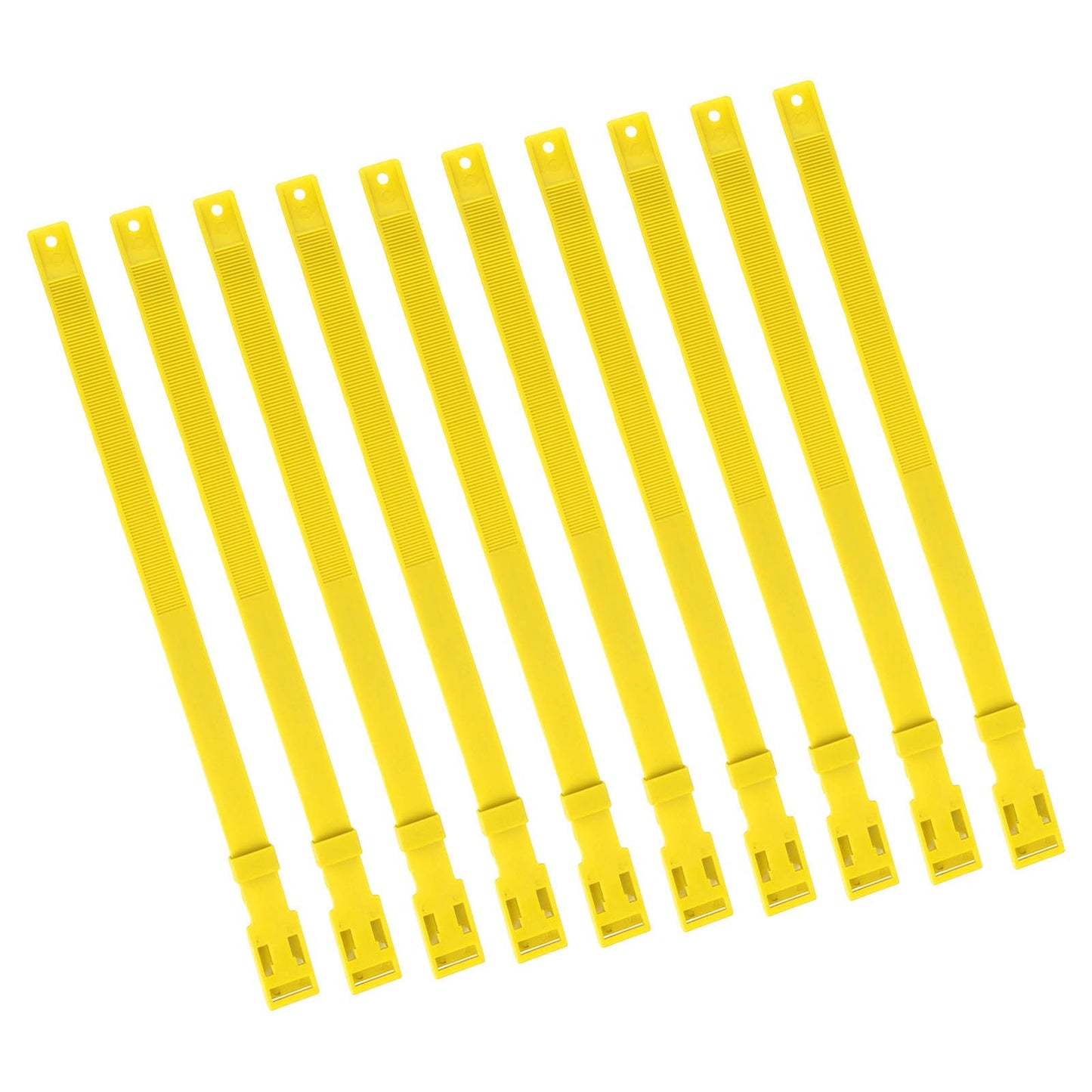 10PCS Goat Collar PU 23 Inch Adjustable Livestock Collar for Farm Animal Cow Horse Sheep Yellow - view 9
