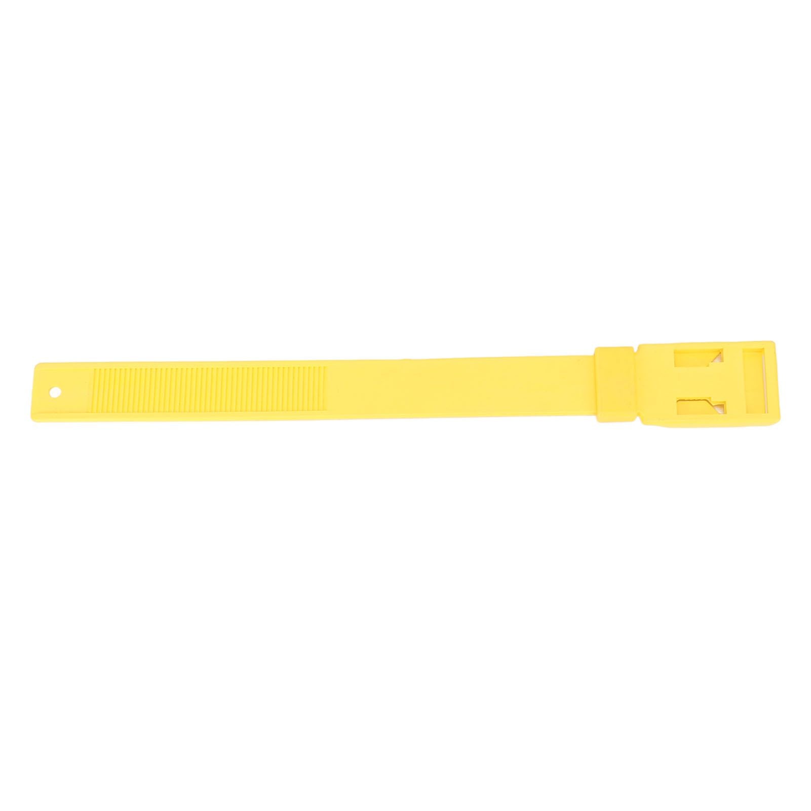 10Pcs Goat Collar Sheep Identification Bands Livestock Marking Ring Farming Equipment 36cm Yellow - view 7