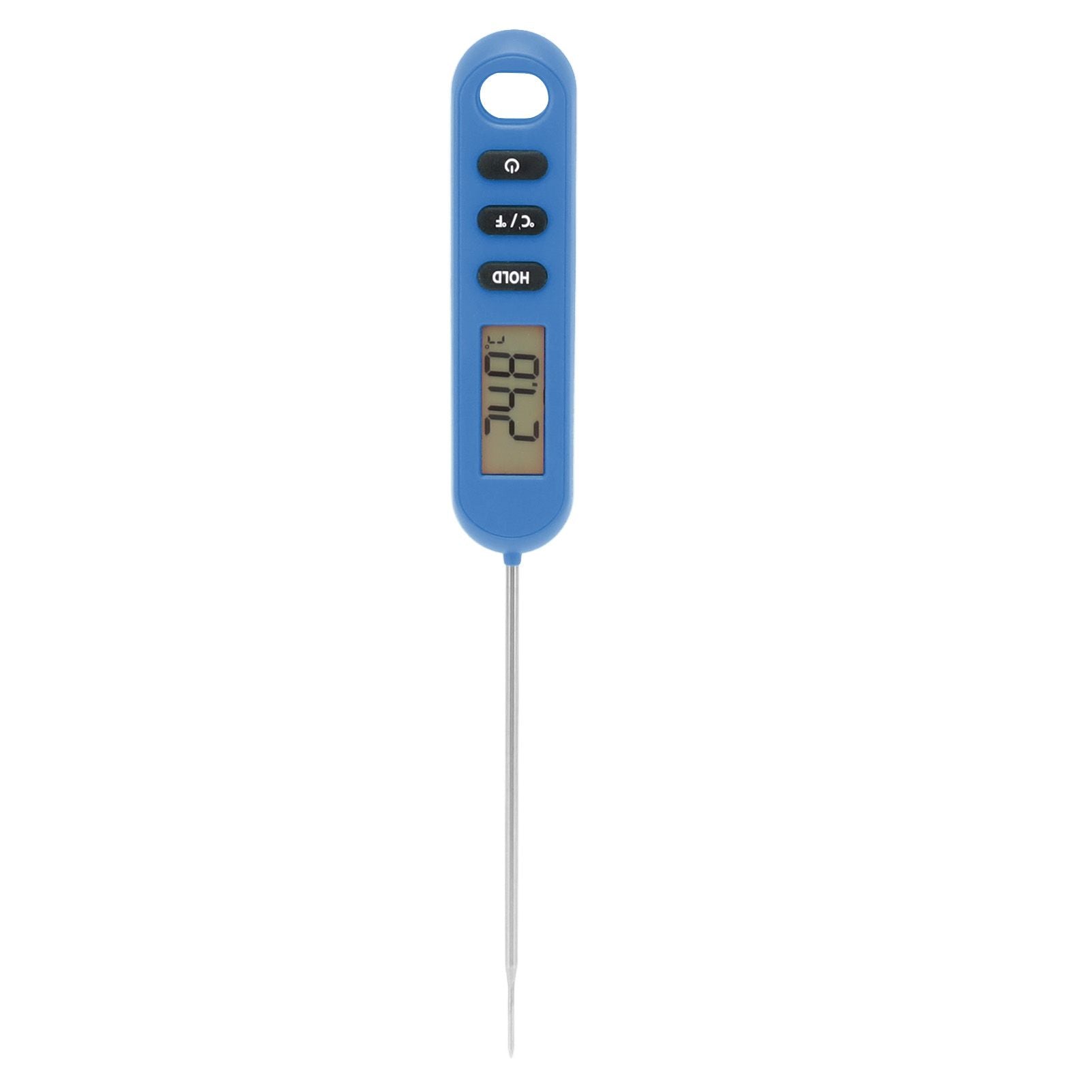 Meat Food Thermometer Instant Read Thermometer Digital Cooking Kitchen Barbecue Thermometer With Long Probe Blue - view 2