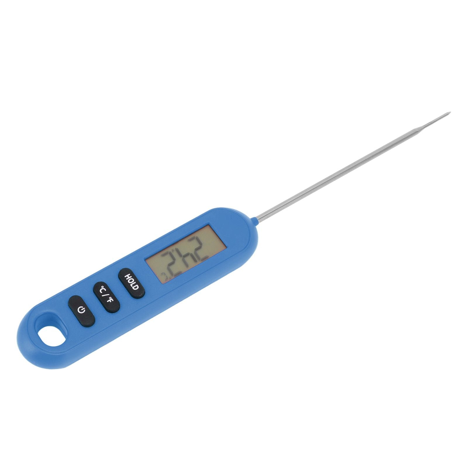 Meat Food Thermometer Instant Read Thermometer Digital Cooking Kitchen Barbecue Thermometer With Long Probe Blue - view 3