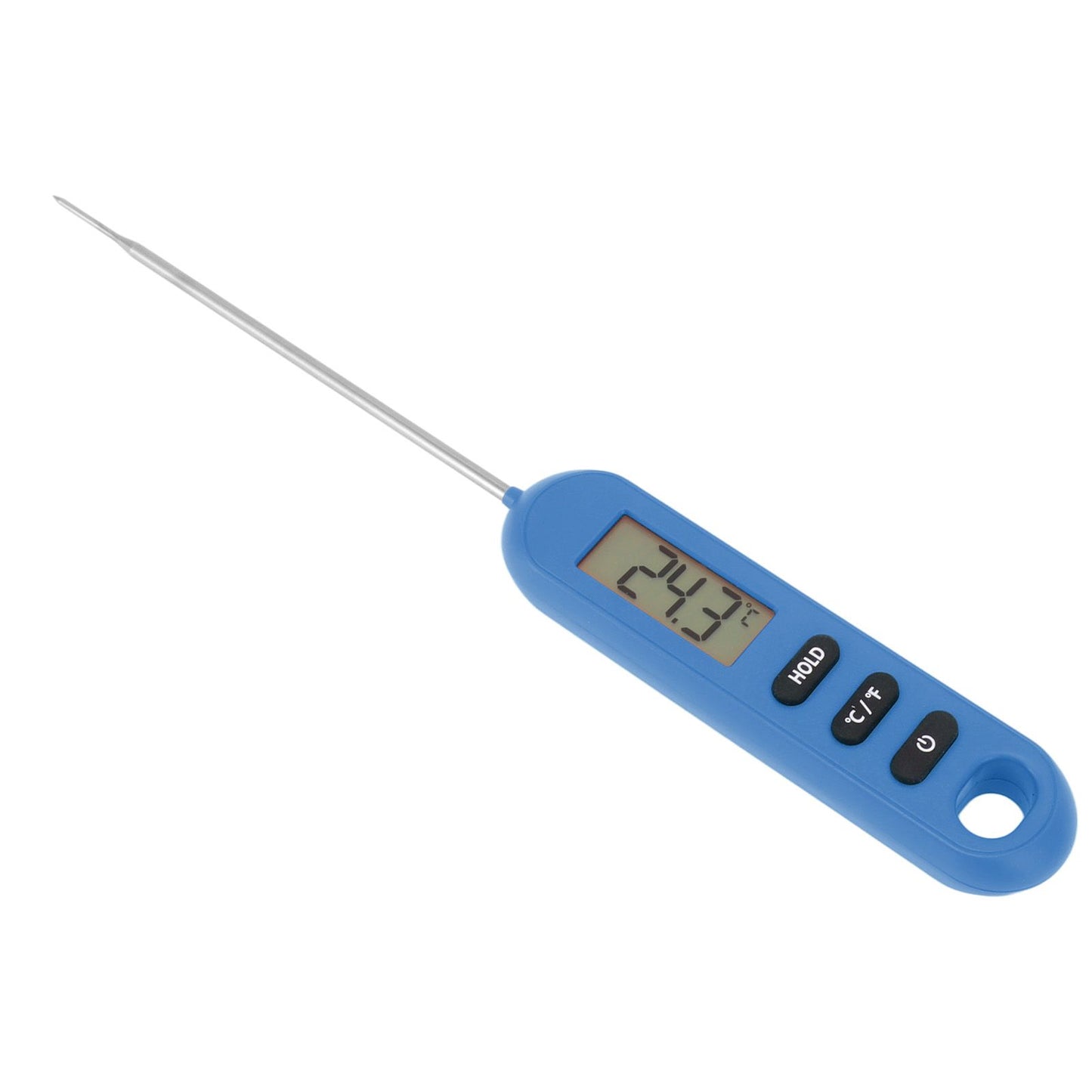 Meat Food Thermometer Instant Read Thermometer Digital Cooking Kitchen Barbecue Thermometer With Long Probe Blue - view 5