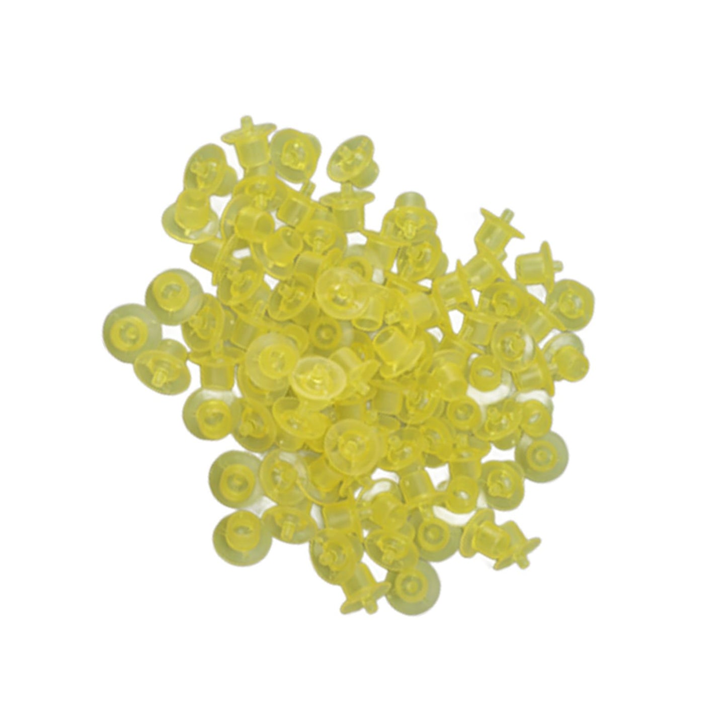 100PCS Queen Bee Rearing Cup Plastic Vivid Color Beekeeping Bee Cell Cup for Beekeeper Yellow - view 5