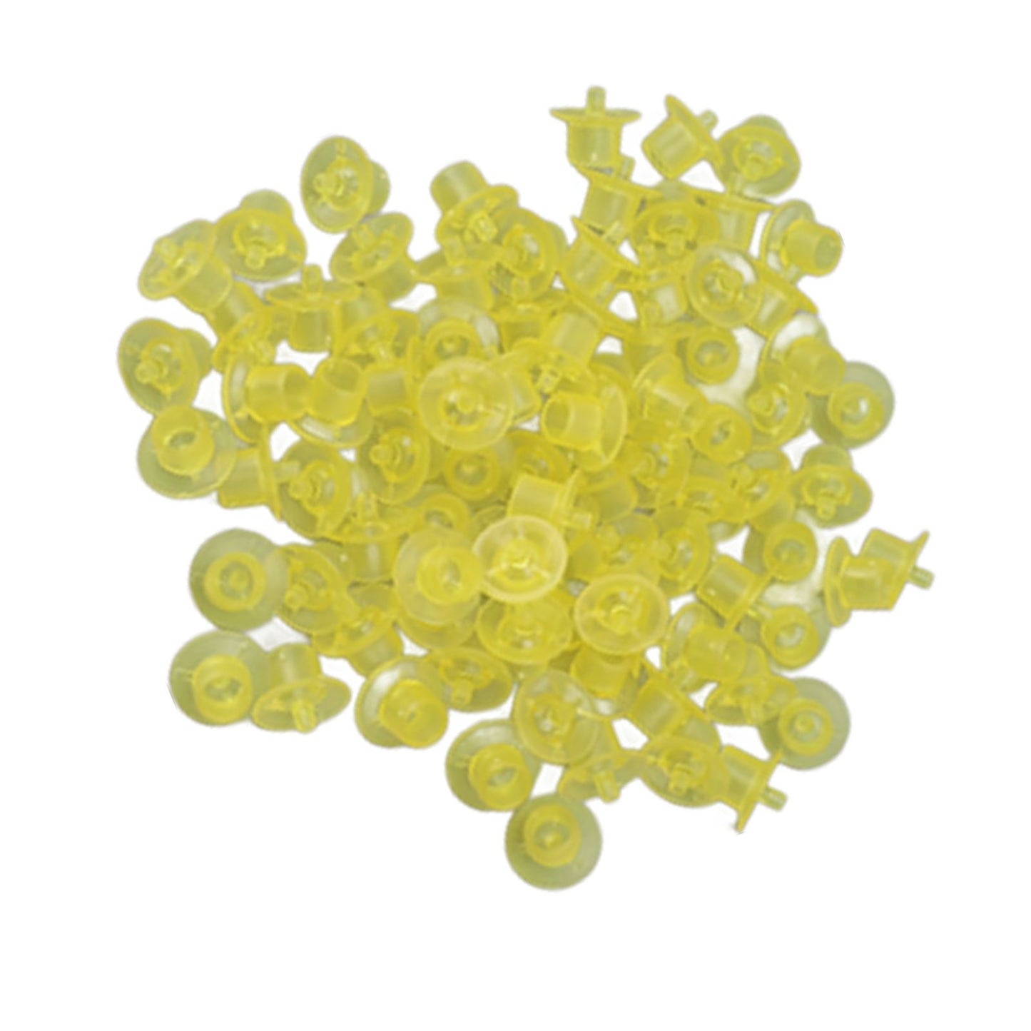 100PCS Queen Bee Rearing Cup Plastic Vivid Color Beekeeping Bee Cell Cup for Beekeeper Yellow - view 6