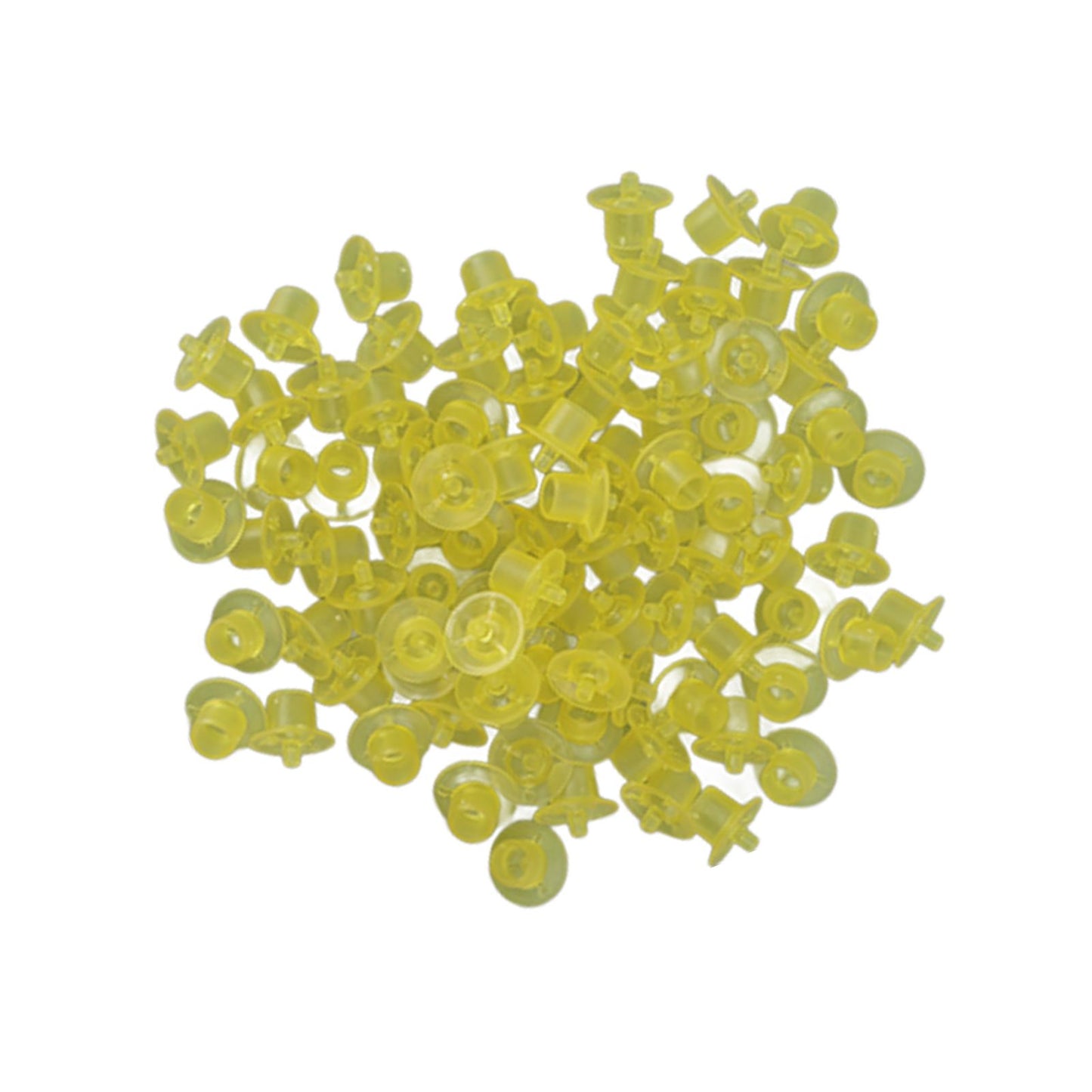 100PCS Queen Bee Rearing Cup Plastic Vivid Color Beekeeping Bee Cell Cup for Beekeeper Yellow - view 7