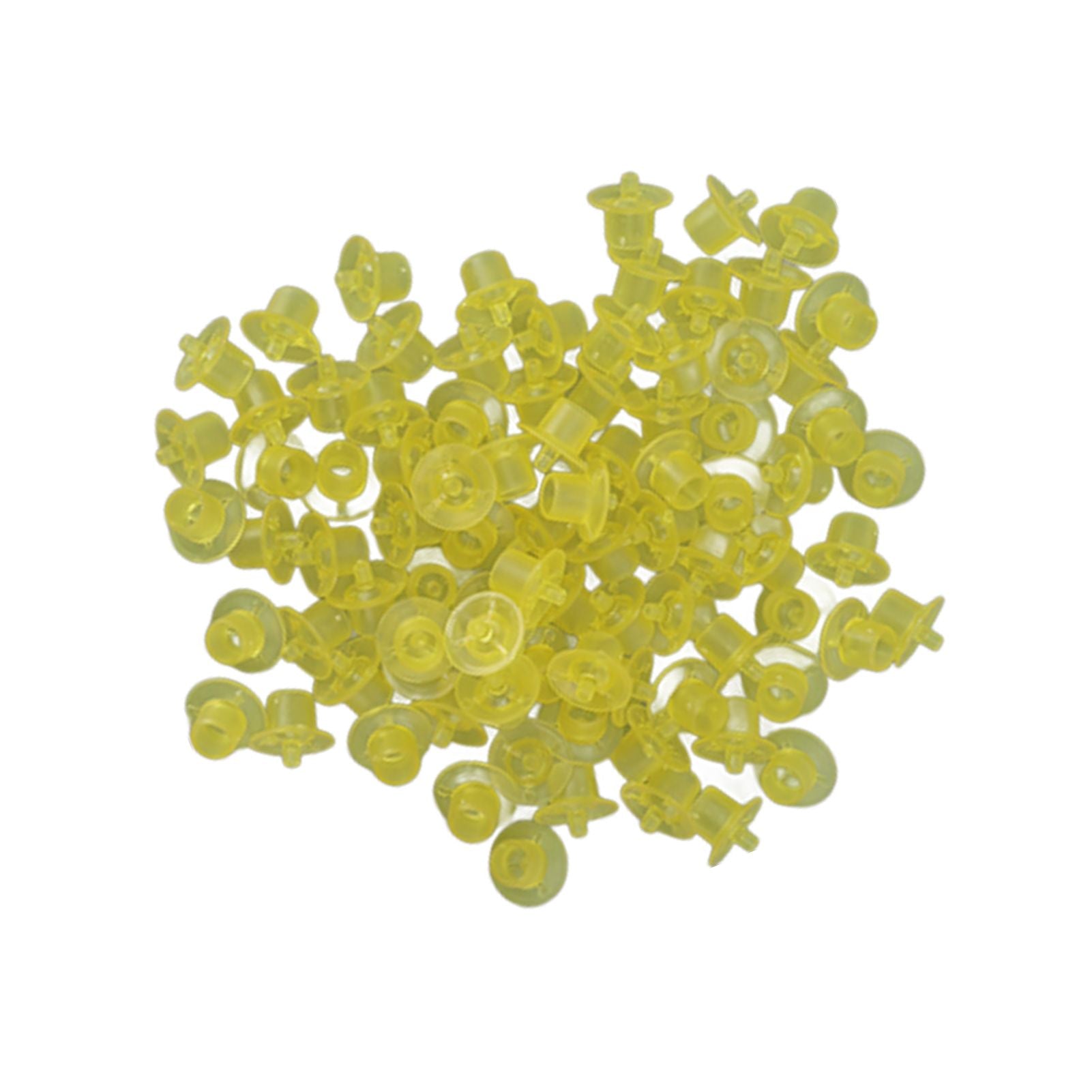 100PCS Queen Bee Rearing Cup Plastic Vivid Color Beekeeping Bee Cell Cup for Beekeeper Yellow - view 7