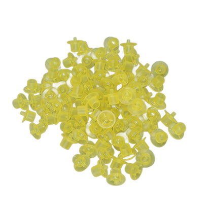100PCS Queen Bee Rearing Cup Plastic Vivid Color Beekeeping Bee Cell Cup for Beekeeper Yellow - view 8