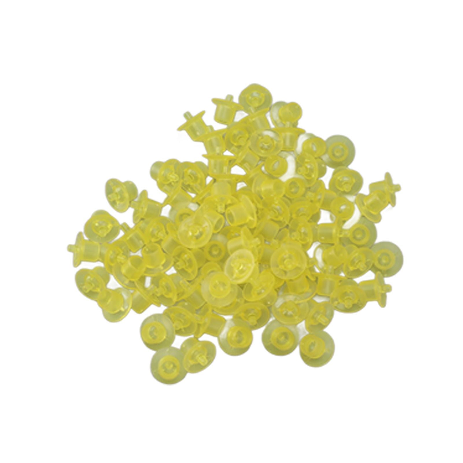 100PCS Queen Bee Rearing Cup Plastic Vivid Color Beekeeping Bee Cell Cup for Beekeeper Yellow - view 9