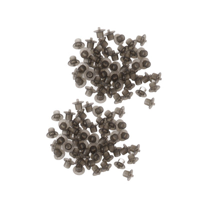 100PCS Queen Bee Rearing Cup Plastic Vivid Color Beekeeping Bee Cell Cup for Beekeeper Grey