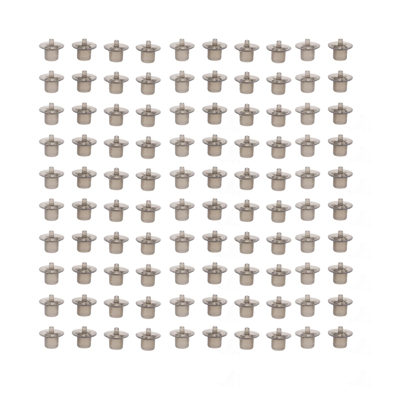 100PCS Queen Bee Rearing Cup Plastic Vivid Color Beekeeping Bee Cell Cup for Beekeeper Grey - view 3