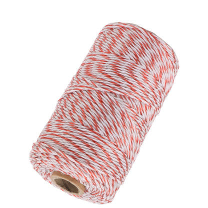 Electric Fence Polywire Rope Strong Conductivity Corrosion Resistance Stainless Steel Fence Wire for Farm Ranch - view 6