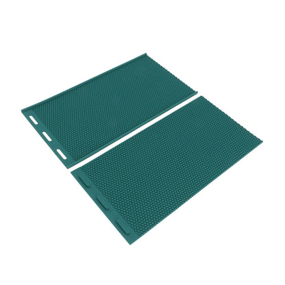 2Pcs Honeycomb Sheet DIY Beeswax Press Mold Light Weight Beehive Foundation Sheet for Bee Farm Home Factory - view 2