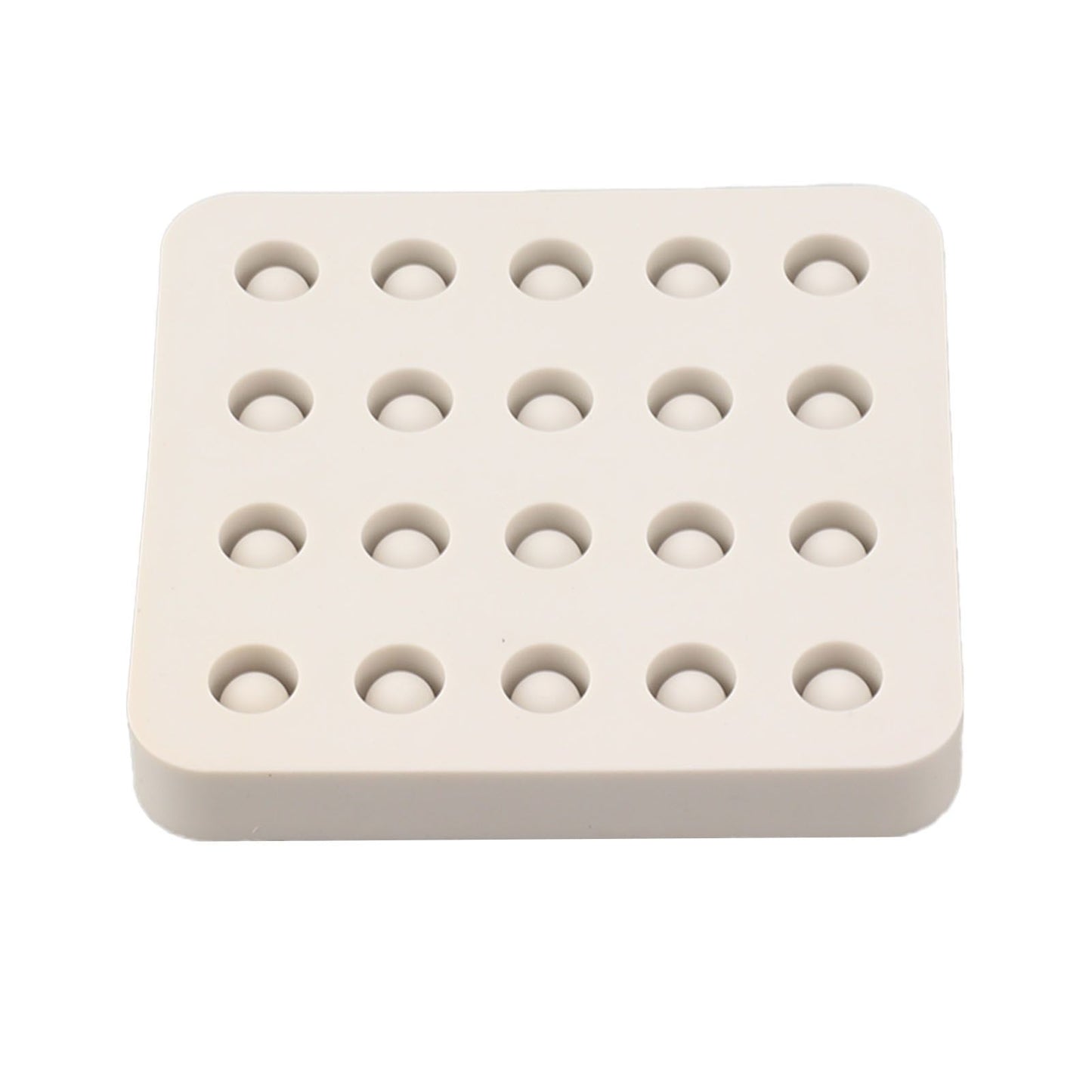 Wax Queen Grafting Cups Silicone Mold Beekeeping Beeswax Queen Cell Cups Making Mold 4 Rows 96x92x14mm - view 2