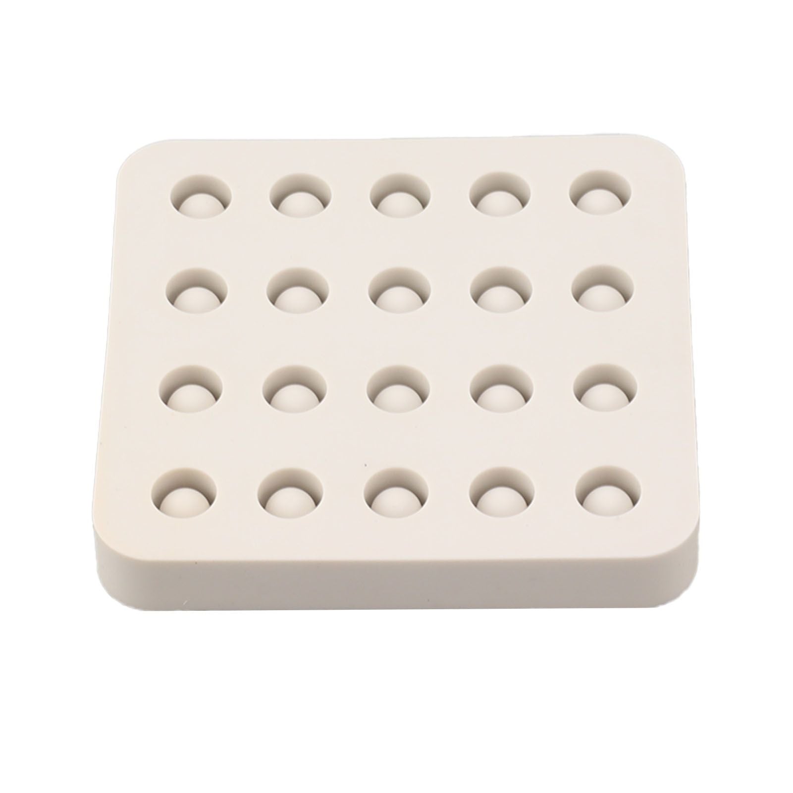 Wax Queen Grafting Cups Silicone Mold Beekeeping Beeswax Queen Cell Cups Making Mold 4 Rows 96x92x14mm - view 2