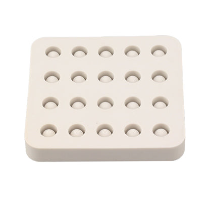 Wax Queen Grafting Cups Silicone Mold Beekeeping Beeswax Queen Cell Cups Making Mold 4 Rows 96x92x14mm - view 2