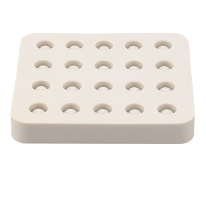 Wax Queen Grafting Cups Silicone Mold Beekeeping Beeswax Queen Cell Cups Making Mold 4 Rows 96x92x14mm - view 3