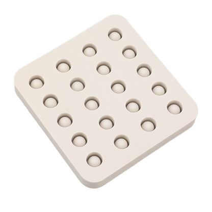 Wax Queen Grafting Cups Silicone Mold Beekeeping Beeswax Queen Cell Cups Making Mold 4 Rows 96x92x14mm - view 4