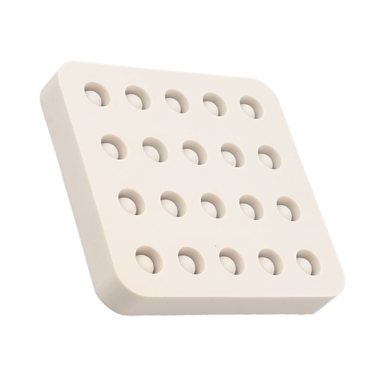 Wax Queen Grafting Cups Silicone Mold Beekeeping Beeswax Queen Cell Cups Making Mold 4 Rows 96x92x14mm - view 7