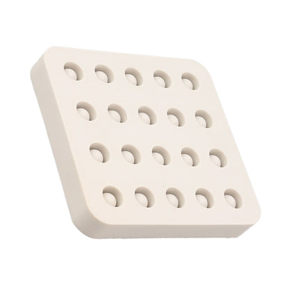 Wax Queen Grafting Cups Silicone Mold Beekeeping Beeswax Queen Cell Cups Making Mold 4 Rows 96x92x14mm - view 7