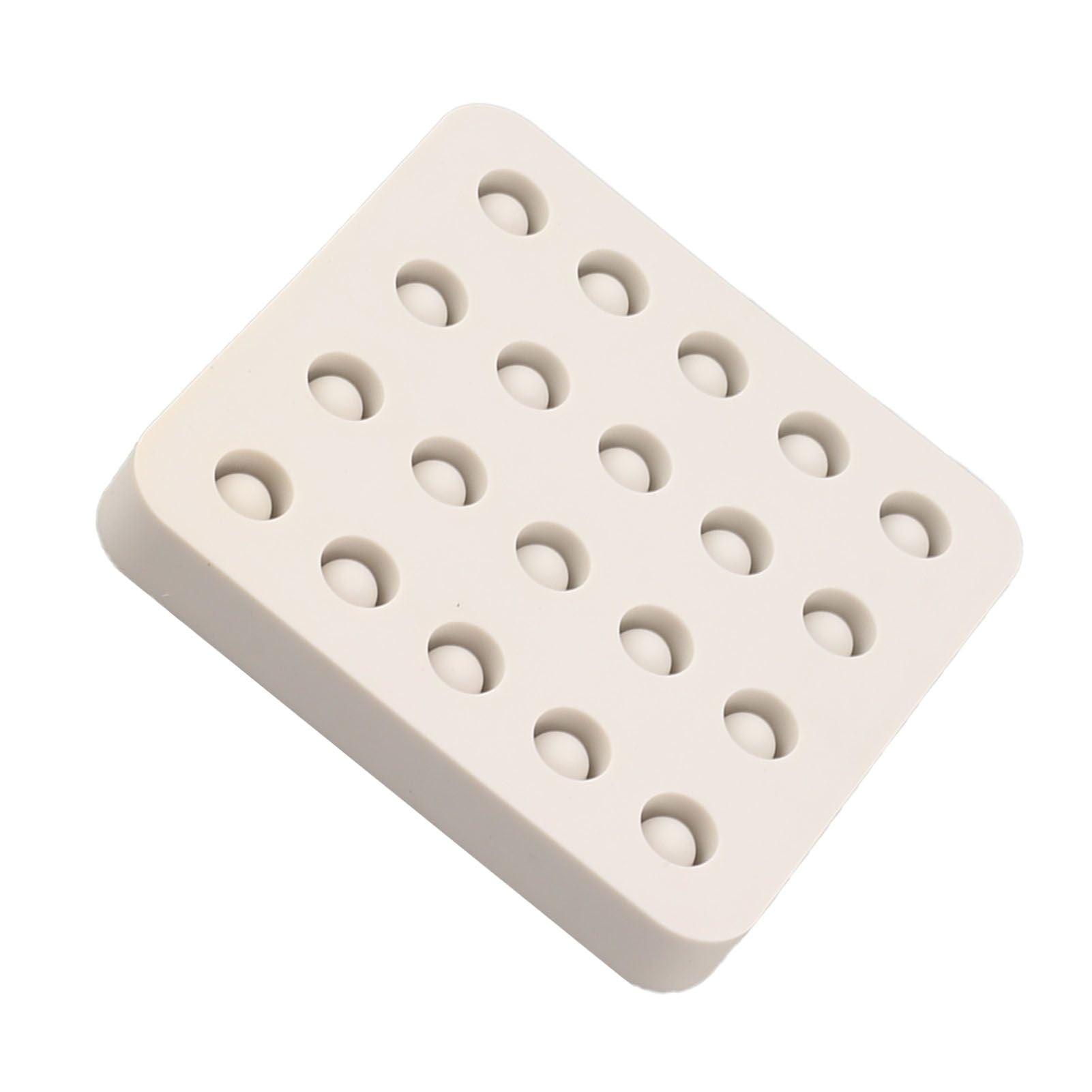 Wax Queen Grafting Cups Silicone Mold Beekeeping Beeswax Queen Cell Cups Making Mold 4 Rows 96x92x14mm - view 8