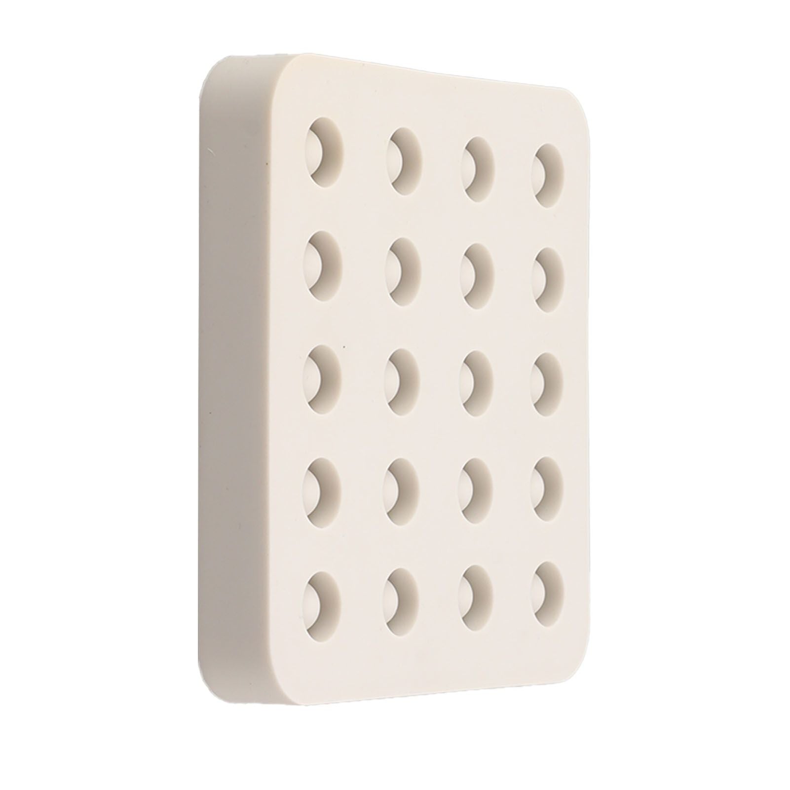 Wax Queen Grafting Cups Silicone Mold Beekeeping Beeswax Queen Cell Cups Making Mold 4 Rows 96x92x14mm - view 9