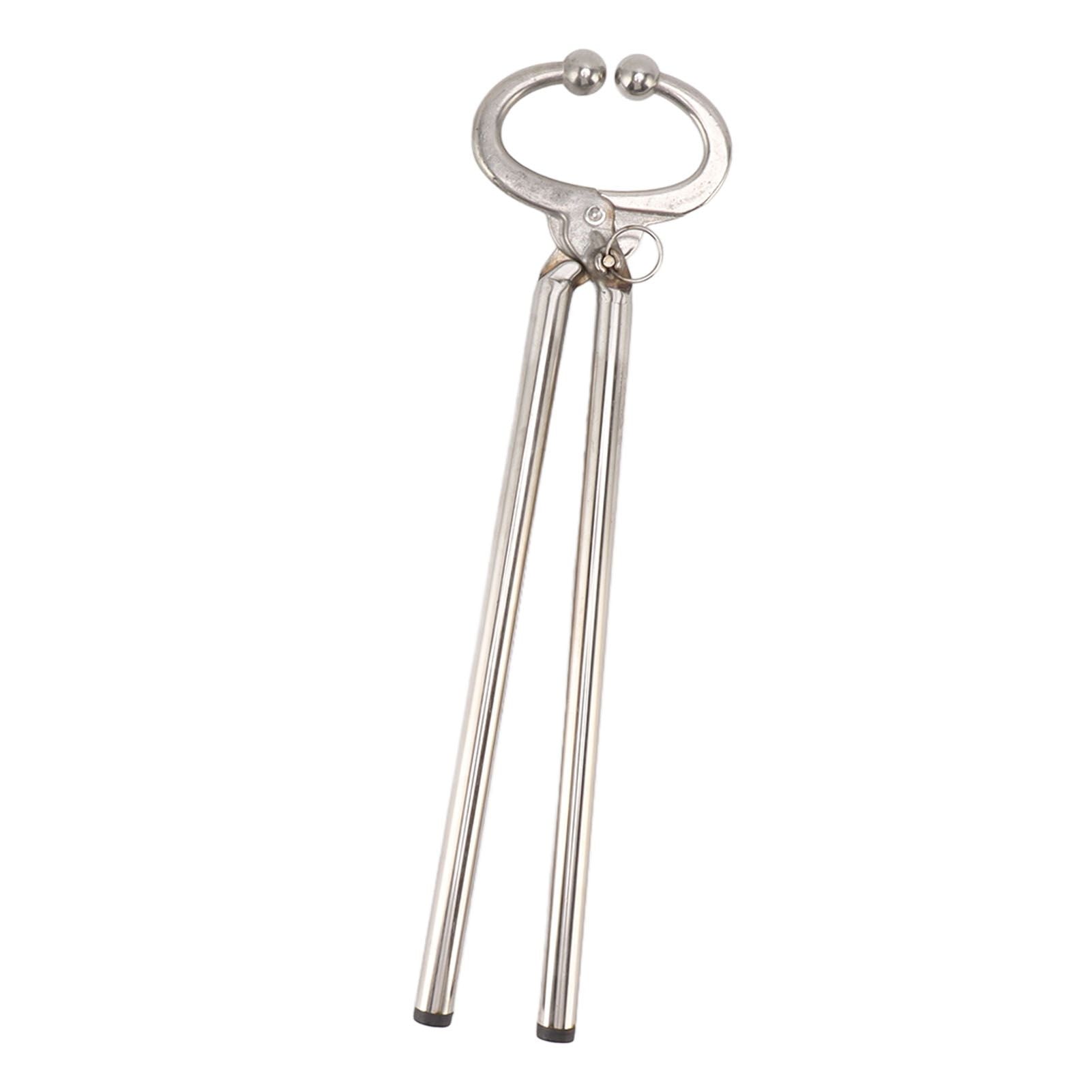 Cow Nose Plier Stainless Steel Automatic Locking Bull Cattle Nose Ring Pliers for Farm Ranch - view 2