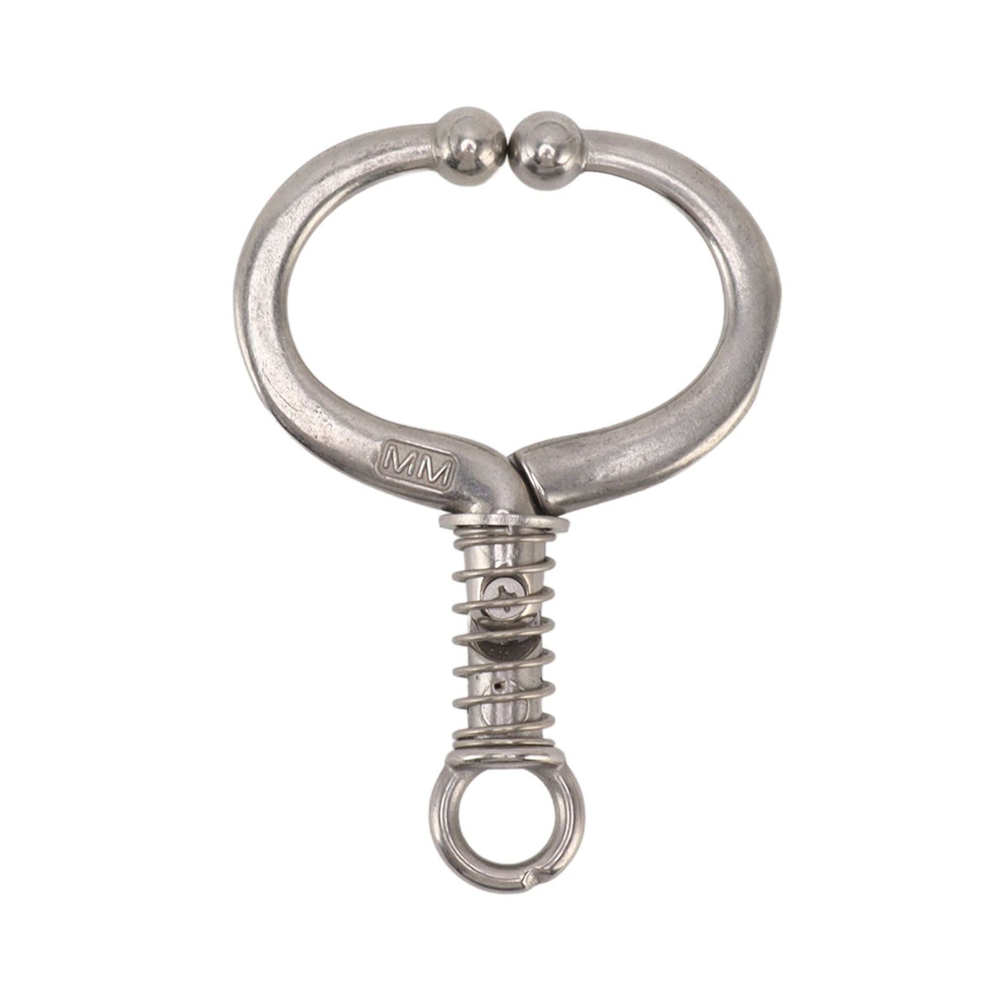 Cattle Nose Ring Durable Stainless Steel Cattle Ring Spherical Cattle Ring Clamp Traction for Home Farm HL Q4D - view 2