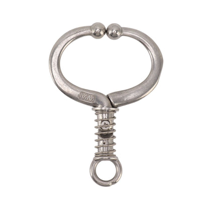 Cattle Nose Ring Durable Stainless Steel Cattle Ring Spherical Cattle Ring Clamp Traction for Home Farm HL Q4D - view 2