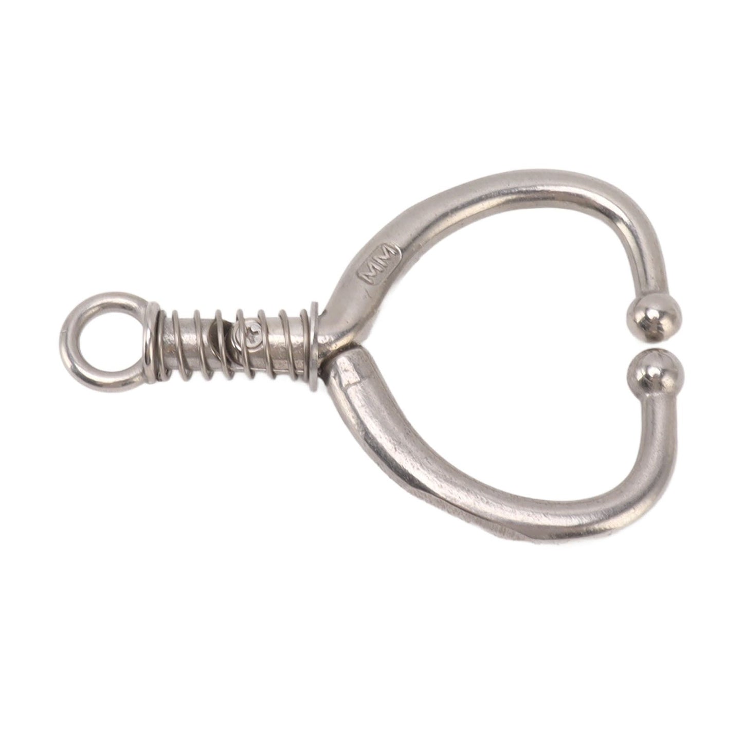 Cattle Nose Ring Durable Stainless Steel Cattle Ring Spherical Cattle Ring Clamp Traction for Home Farm HL Q4E - view 3