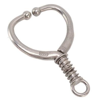 Cattle Nose Ring Durable Stainless Steel Cattle Ring Spherical Cattle Ring Clamp Traction for Home Farm HL Q4E - view 4