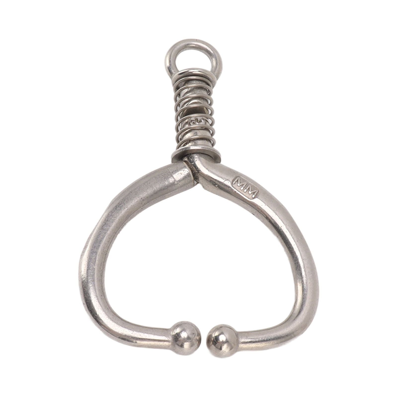Cattle Nose Ring Durable Stainless Steel Cattle Ring Spherical Cattle Ring Clamp Traction for Home Farm HL Q4E - view 5