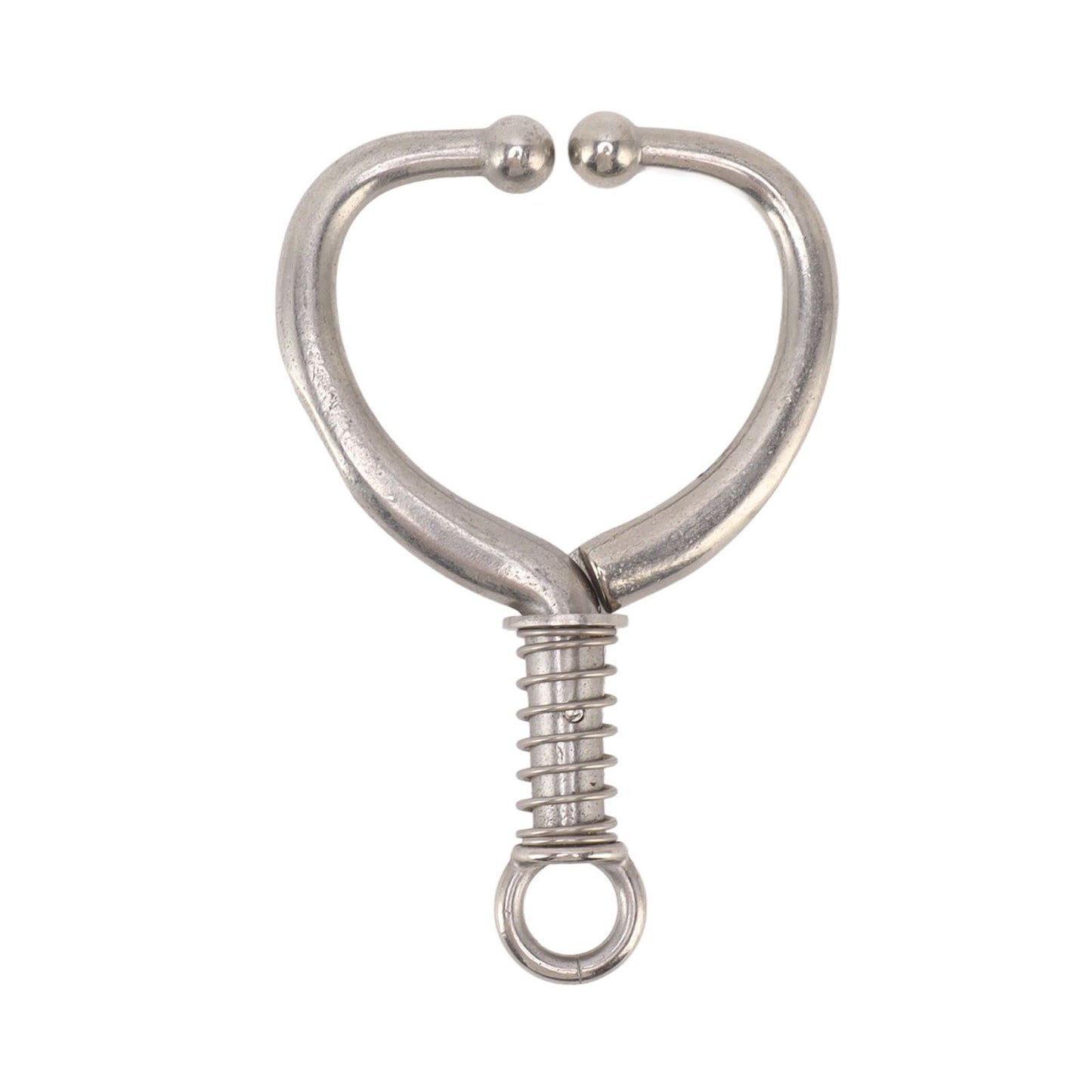 Cattle Nose Ring Durable Stainless Steel Cattle Ring Spherical Cattle Ring Clamp Traction for Home Farm HL Q4E - view 6