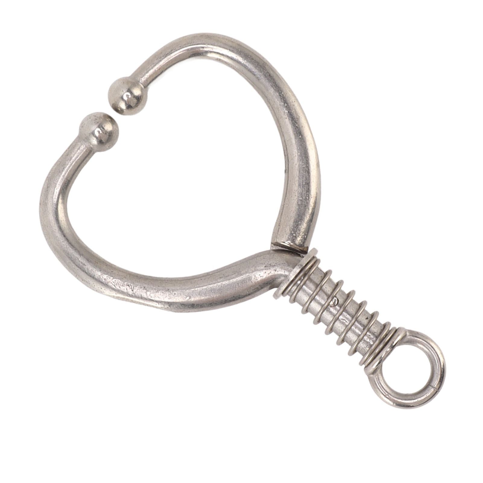 Cattle Nose Ring Durable Stainless Steel Cattle Ring Spherical Cattle Ring Clamp Traction for Home Farm HL Q4E - view 10