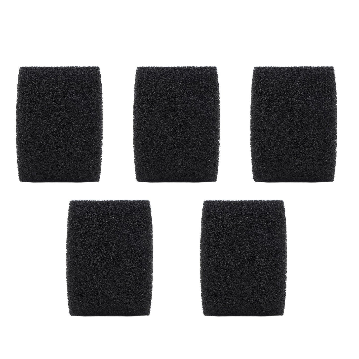 5PCS Pool Filter Sponge PU Sponge Black Reusable Washable Cylindrical Simming Pool Filter Foam for Pool Pump S - view 5