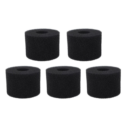 5PCS Pool Filter Sponge PU Sponge Black Reusable Washable Cylindrical Simming Pool Filter Foam for Pool Pump S - view 7