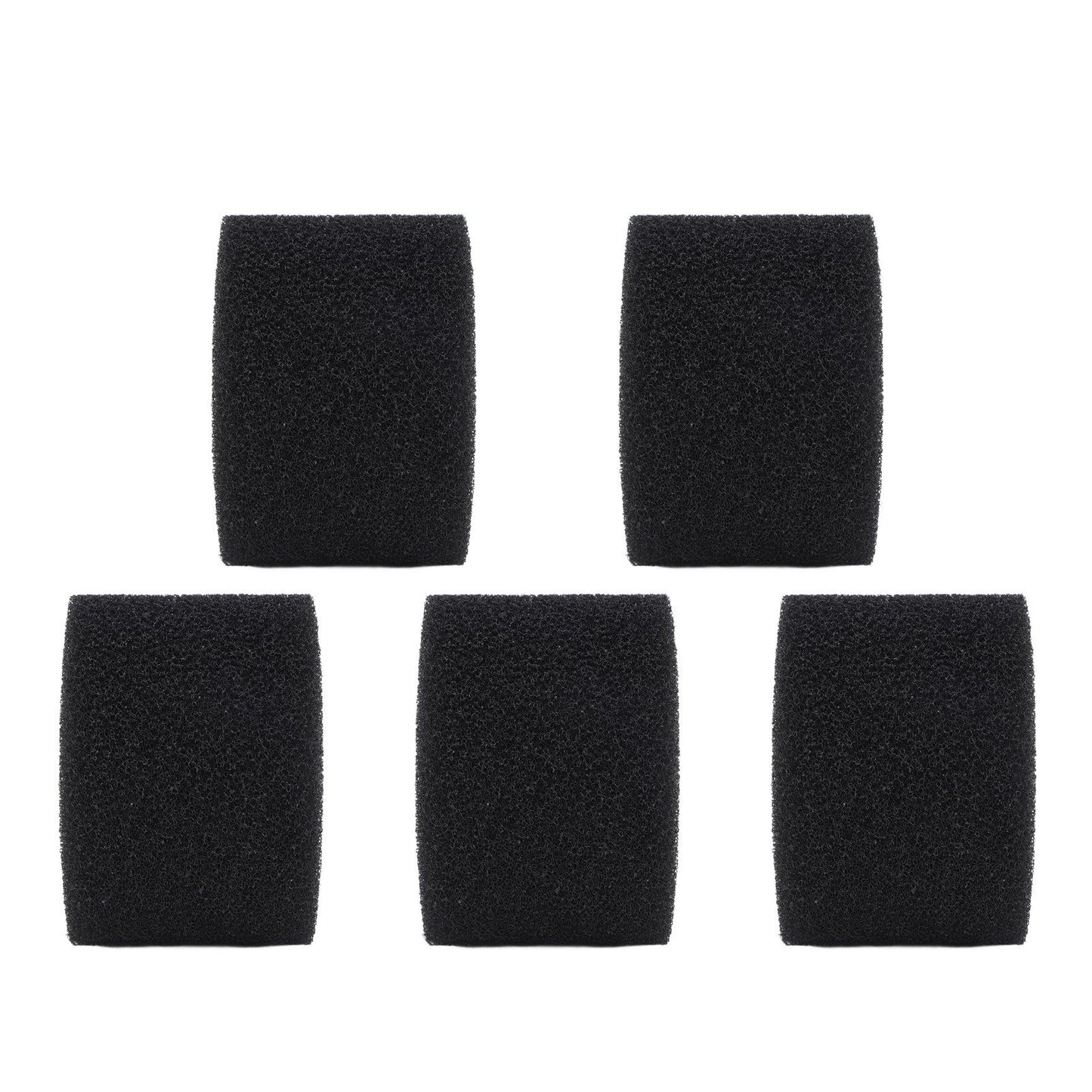 5PCS Pool Filter Sponge PU Sponge Black Reusable Washable Cylindrical Simming Pool Filter Foam for Pool Pump S - view 9