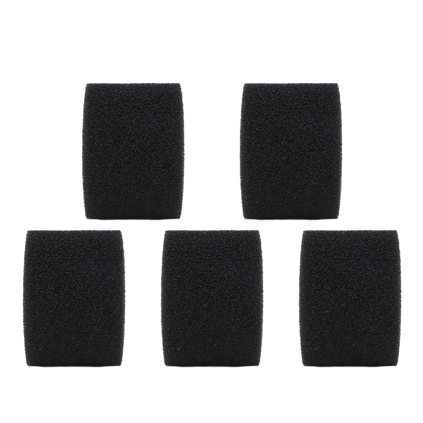 5PCS Pool Filter Sponge PU Sponge Black Reusable Washable Cylindrical Simming Pool Filter Foam for Pool Pump S - view 9