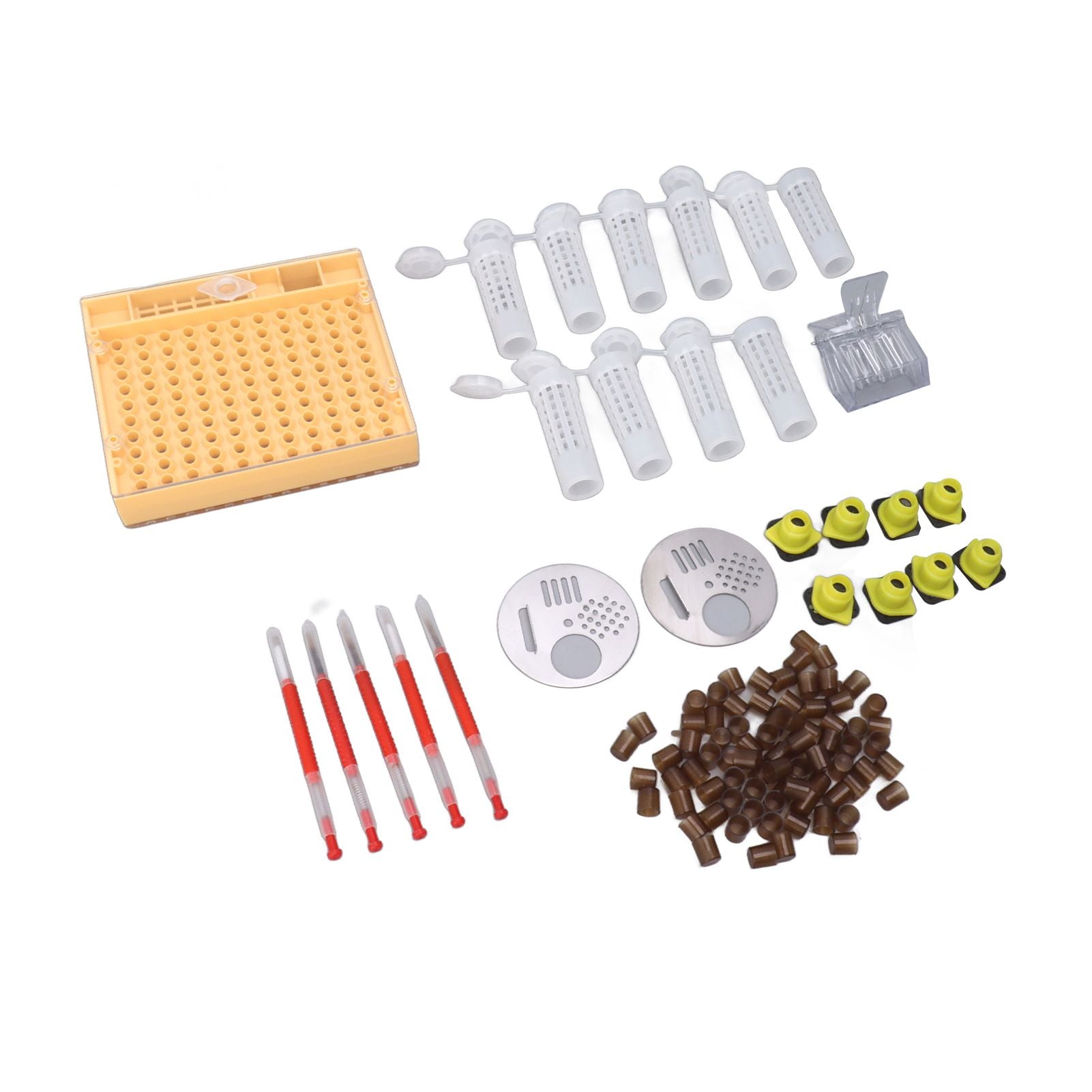 Plastic Queen Rearing System Beekeeping Queen Bee Rearing Grafting Kit Beekeeping Tools Supplies - view 2
