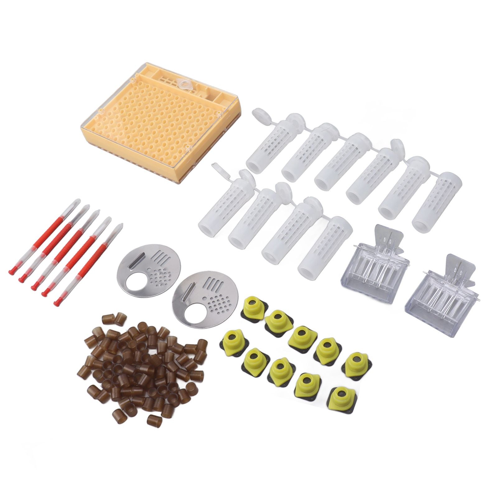 Plastic Queen Rearing System Beekeeping Queen Bee Rearing Grafting Kit Beekeeping Tools Supplies - view 8