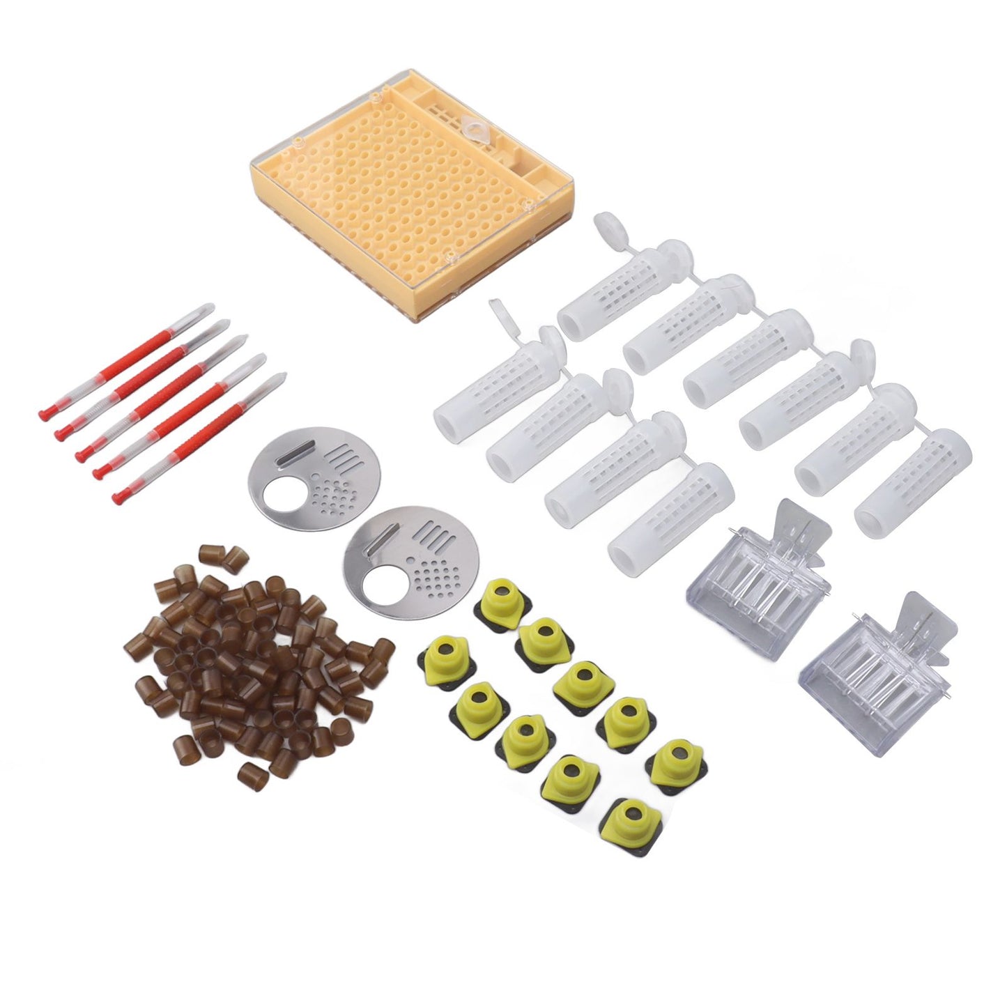 Plastic Queen Rearing System Beekeeping Queen Bee Rearing Grafting Kit Beekeeping Tools Supplies - view 9