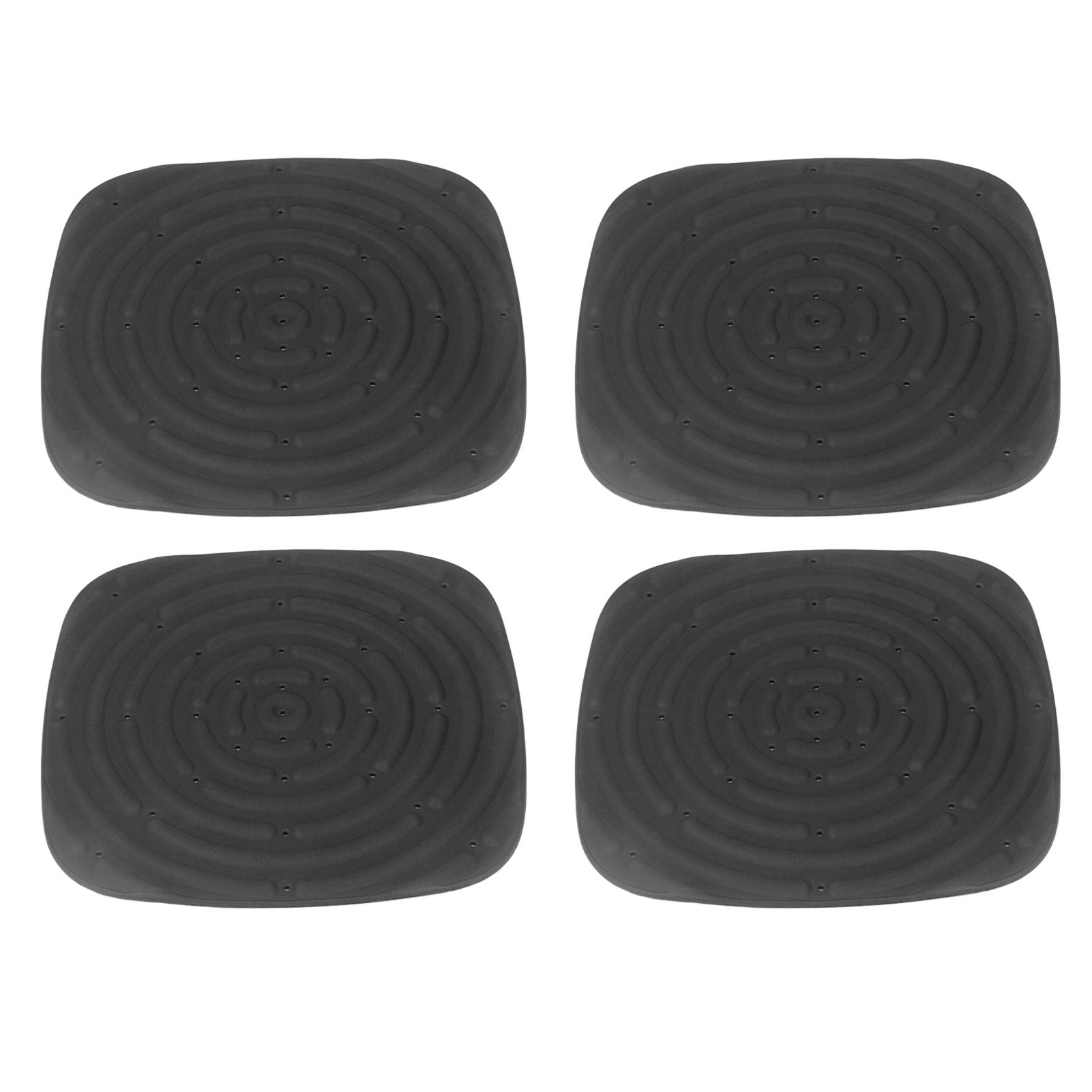 4pcs Chicken Nest Mat Washable Chicken Nesting Pads Nesting Box Pads for Laying Eggs Black - view 2