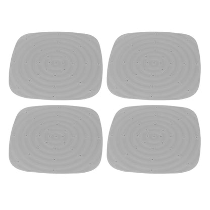 4pcs Chicken Nest Mat Washable Chicken Nesting Pads Nesting Box Pads for Laying Eggs Grey - view 3