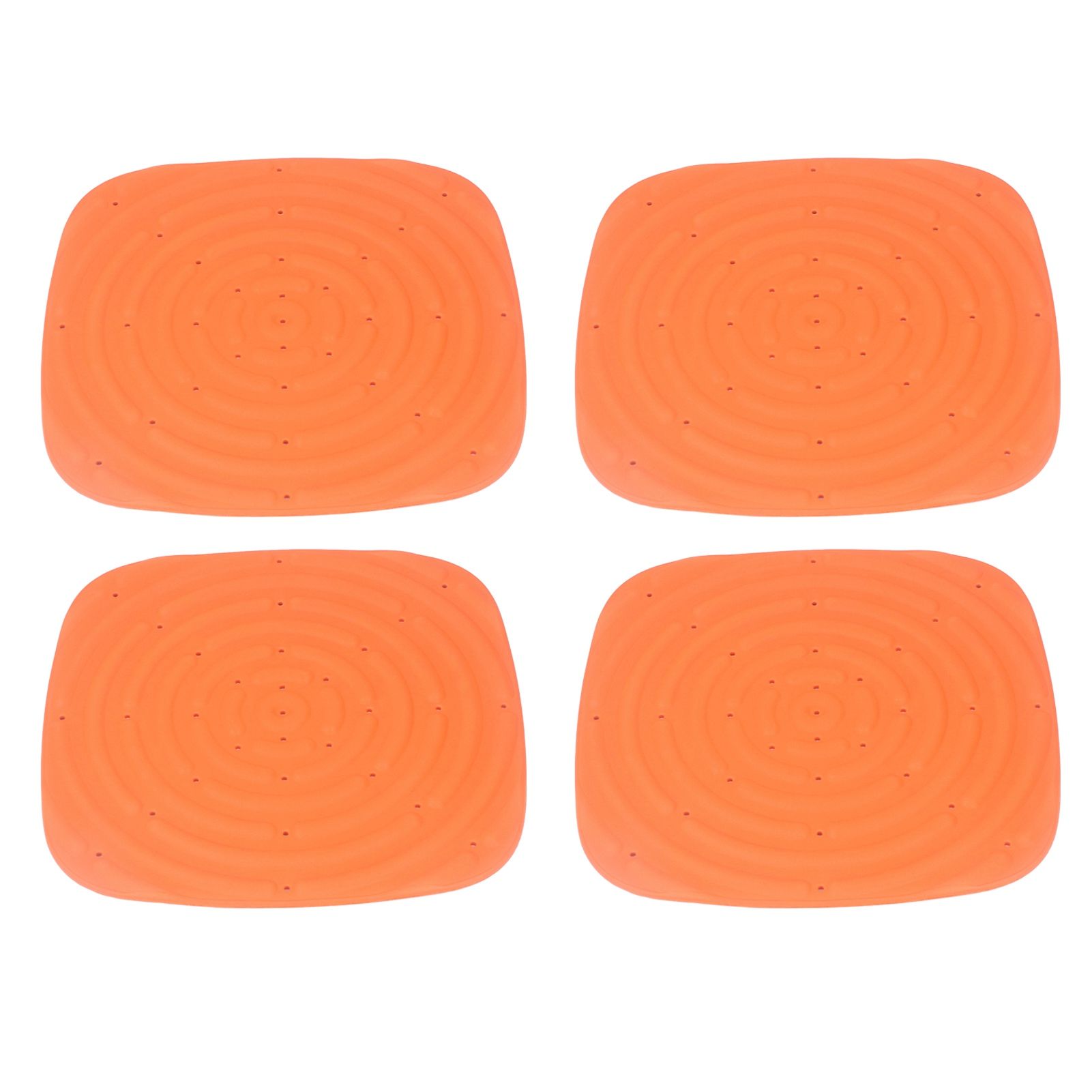 4pcs Chicken Nest Mat Washable Chicken Nesting Pads Nesting Box Pads for Laying Eggs Orange - view 2