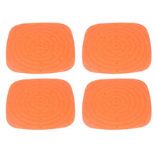 4pcs Chicken Nest Mat Washable Chicken Nesting Pads Nesting Box Pads for Laying Eggs Orange - view 2
