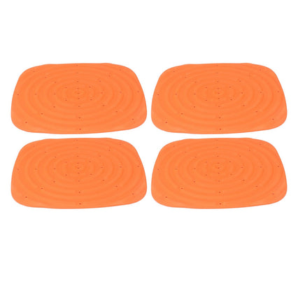 4pcs Chicken Nest Mat Washable Chicken Nesting Pads Nesting Box Pads for Laying Eggs Orange - view 4