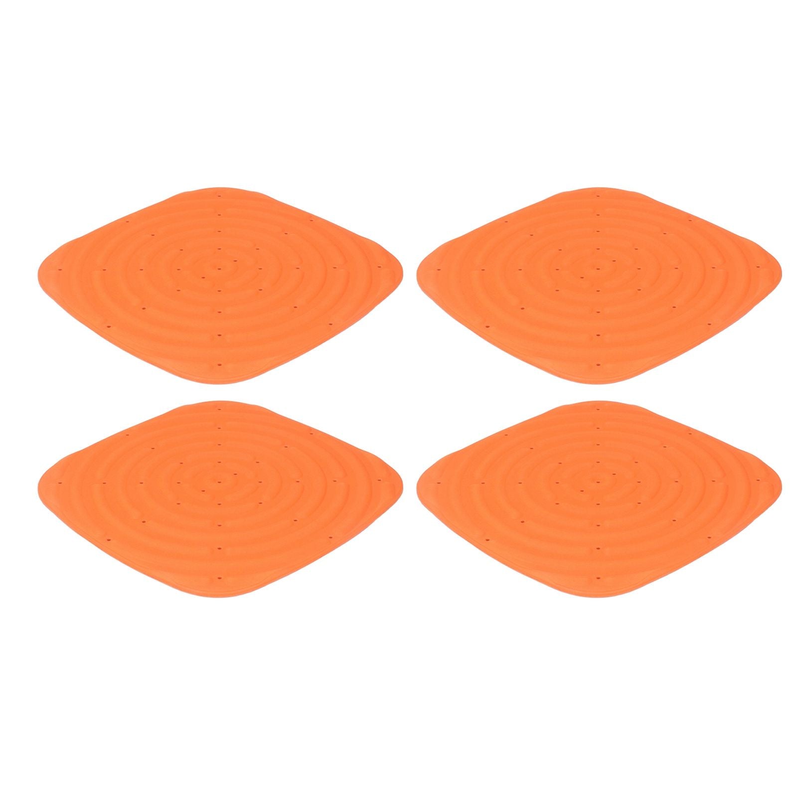 4pcs Chicken Nest Mat Washable Chicken Nesting Pads Nesting Box Pads for Laying Eggs Orange - view 5